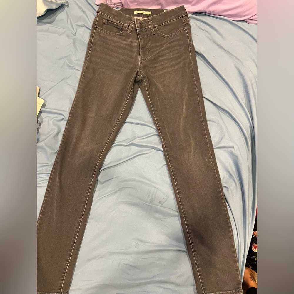 Levi’s Gray/Grey 311 Shaping Skinny Jeans